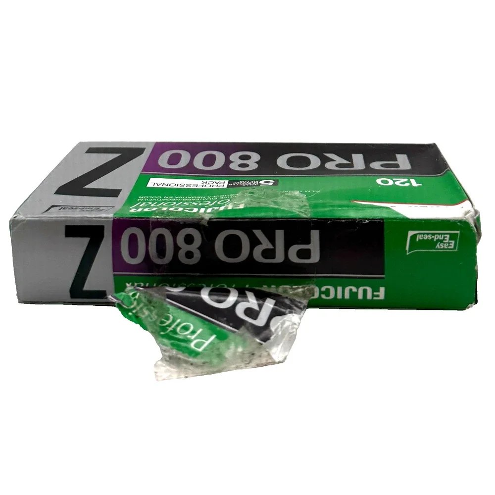 Fujifilm Fujicolor Pro 800Z 120 Color Negative Film 5 Roll Pack EXP 03/2012 READ